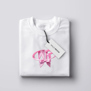 PINK BOW ADULT TEE