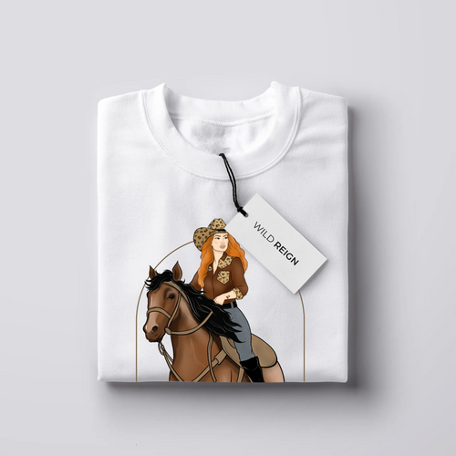 COWGIRL ADULT TEE