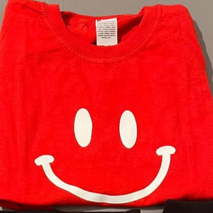 COLOURED SMILEY TEES